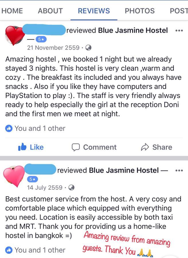 Blue Jasmine Hostel 방콕 외부 사진